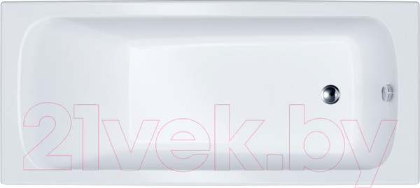 Изображение товара Ванна акриловая 1AcReal Gamma 140x70 (с ножками и экраном)