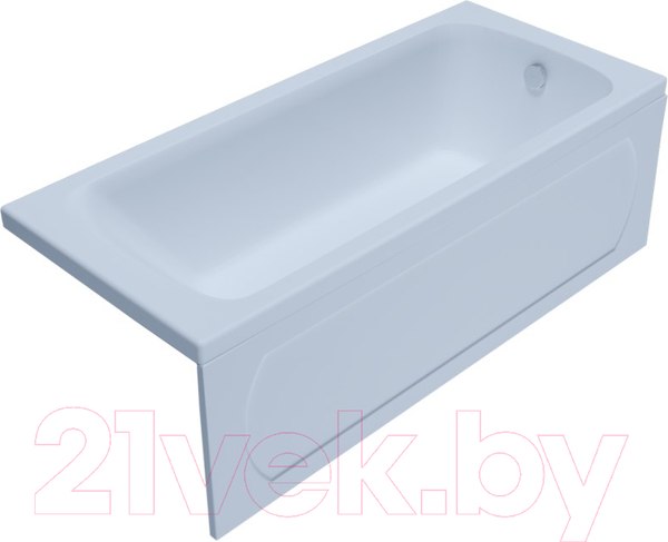 Изображение товара Ванна акриловая 1AcReal Gamma 160х70 (с ножками и экраном)