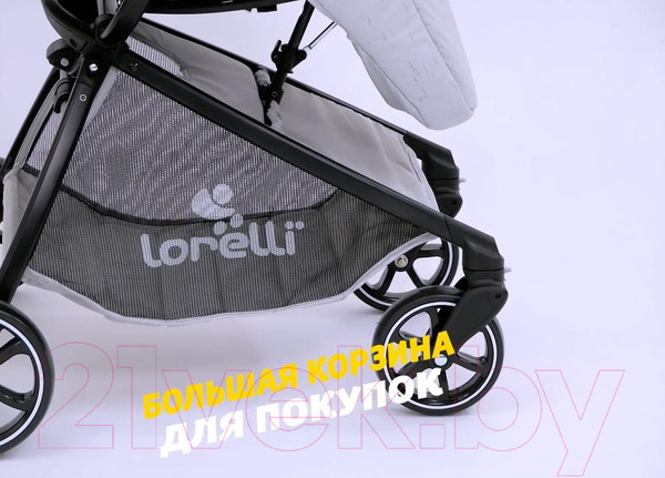 Изображение товара Детская прогулочная коляска Lorelli Sport / 10021231864 (серый)