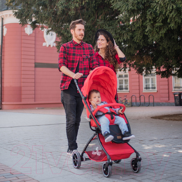 Изображение товара Детская прогулочная коляска Lorelli Sport / 10021231864 (серый)
