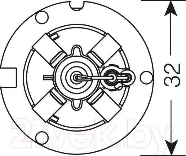 Изображение товара Автомобильная лампа Narva D2R 84006