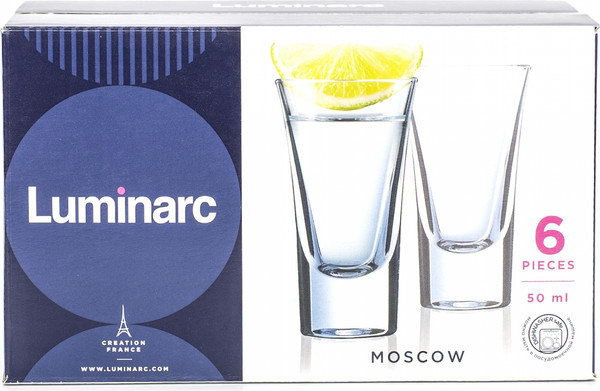 Изображение товара Набор шотов Luminarc Moscow H5067 (6шт)