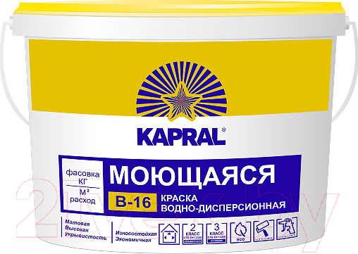 Изображение товара Краска Kapral В-16 (1.5кг)