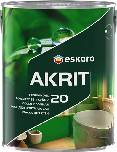 Изображение товара Краска Eskaro Akrit 20 (2.85л)