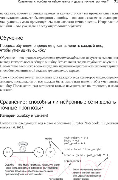 Изображение товара Книга Питер Грокаем глубокое обучение (Траск Э.)