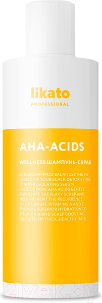 Изображение товара Скраб-шампунь Likato Professional Скраб Wellness для тонких жирных волос (250мл)