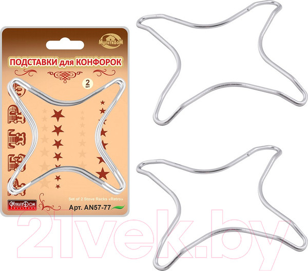 Изображение товара Редукция для варочной поверхности Мультидом AN57-77 (2шт)