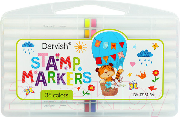 Изображение товара Фломастеры Darvish DV-13181-36 (36цв)