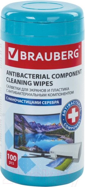 Изображение товара Салфетки для ухода за техникой Brauberg 513476 (100шт)