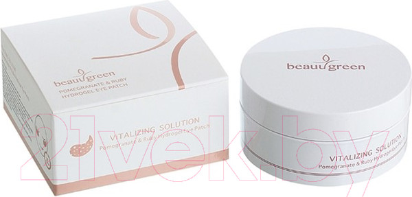 Изображение товара Патчи под глаза Beauu Green Pomegranate & Ruby Eye Patch Medium Type (60шт)