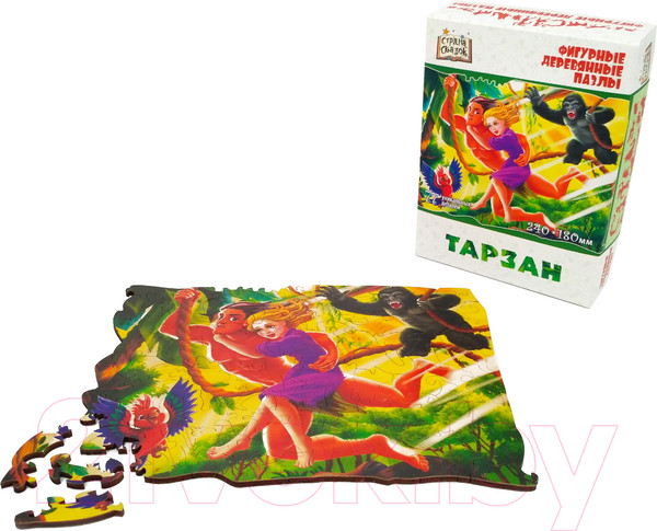 Изображение товара Пазл Нескучные игры Страна Сказок. Тарзан / 8396/48