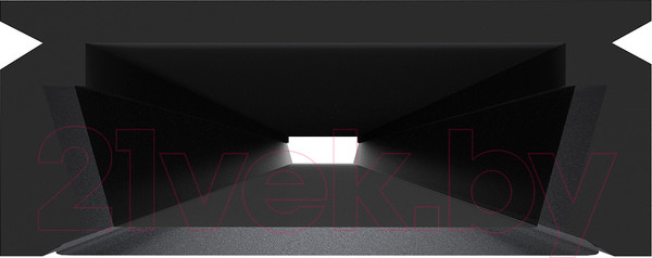 Изображение товара Профиль для светодиодной ленты Apeyron Electrics П-образный 08-01-Ч (черный)