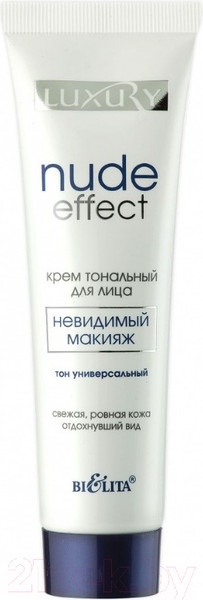 Изображение товара Тональный крем Belita Luxury Nude Effect невидимый макияж тон универсальный (30мл)