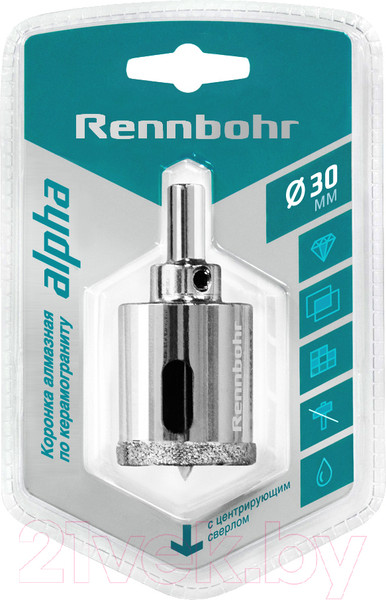 Изображение товара Коронка Rennbohr Алмазная 30мм / 676230