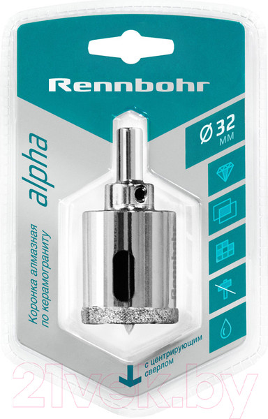 Изображение товара Коронка Rennbohr Алмазная 32мм / 676232