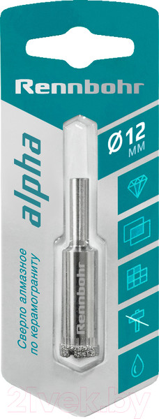 Изображение товара Сверло Rennbohr Алмазное 12мм / 676212