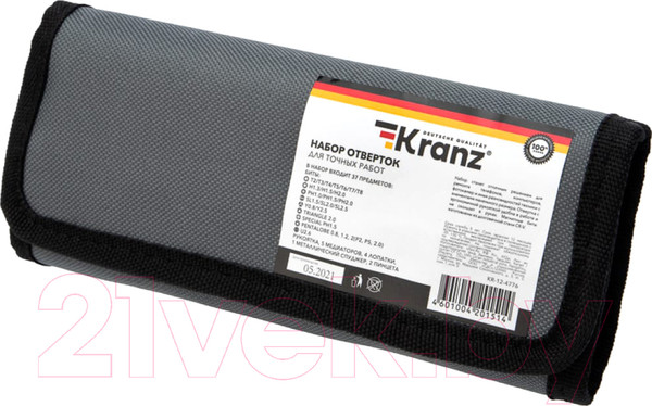 Изображение товара Отвертка Kranz Для точных работ / KR-12-4776