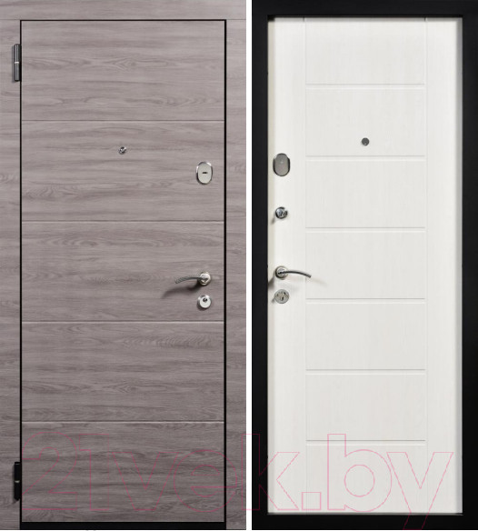 Изображение товара Входная дверь Staller Comfort Мюнхен Artic Oak (96x205, левая)