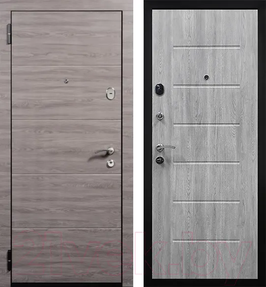 Изображение товара Входная дверь Staller Comfort Мюнхен Stone Oak (86x205, левая)