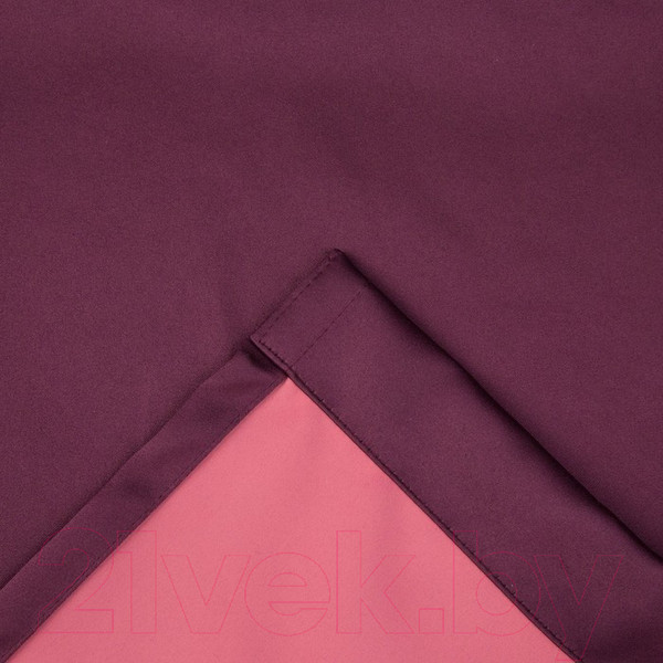 Изображение товара Штора Этель 4300894 (270x300, сливовый, двусторонний блэкаут)