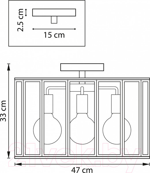 Изображение товара Люстра Lightstar Genni 798257 (MX7961-5A)