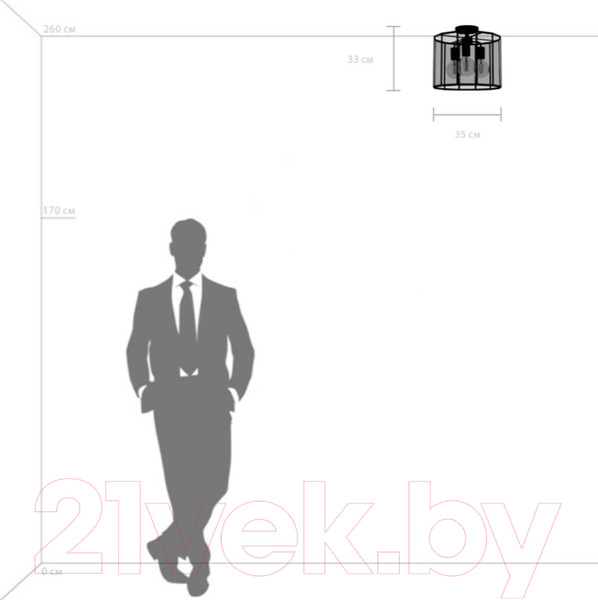 Изображение товара Люстра Lightstar Genni 798237 (MX7961-3A)