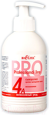 Изображение товара Сыворотка для волос Belita Professional Line против выпадения волос несмываемая (300мл)