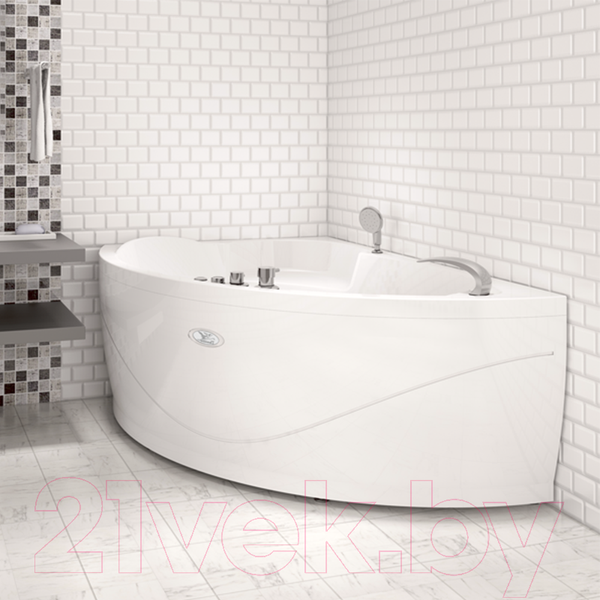 Изображение товара Ванна акриловая Radomir Алари 168x120 / 2-01-0-1-1-218Ч