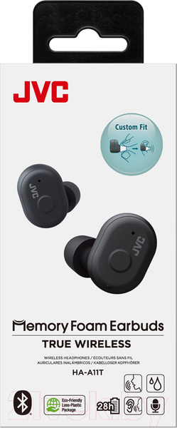 Изображение товара Беспроводные наушники JVC HA-A11T-BN-E