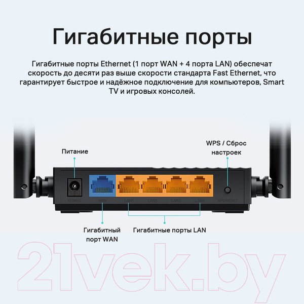Изображение товара Беспроводной маршрутизатор TP-Link Archer C64