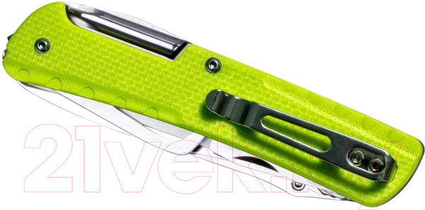 Изображение товара Нож швейцарский Ruike Multi-Functional LD43 (желтый/зеленый)