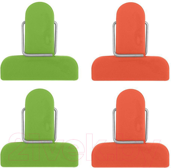 Изображение товара Набор зажимов для пакетов Мультидом VL75-80 (4шт)