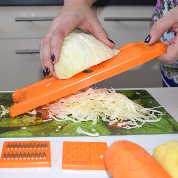 Изображение товара Терка кухонная Мультидом Мини трио / МТ76-23