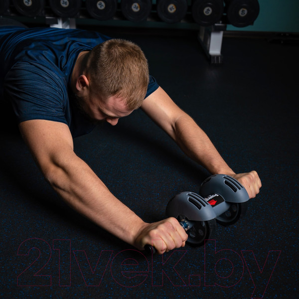 Изображение товара Ролик для пресса Onlytop 537836 (2 колеса, с ковриком)