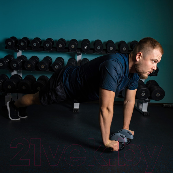 Изображение товара Ролик для пресса Onlytop 537836 (2 колеса, с ковриком)