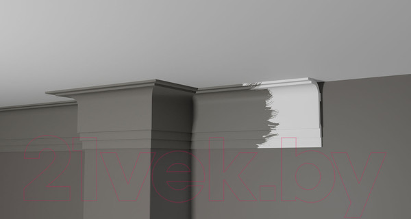 Изображение товара Плинтус потолочный Decor-Dizayn DD516 (120x60x2000)