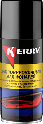 Изображение товара Лак автомобильный Kerry Для тонировки фар KR-963.1 (210мл, черный)