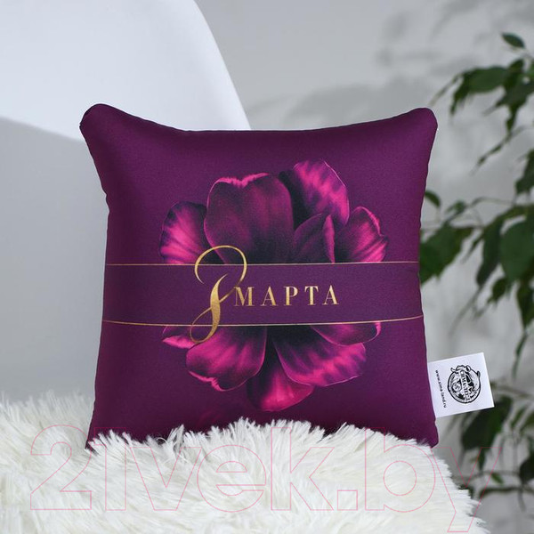 Изображение товара Подушка декоративная Mni Mnu 8 марта / 5512760