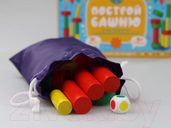 Изображение товара Настольная игра Десятое королевство Построй башню Актив Time / 04328