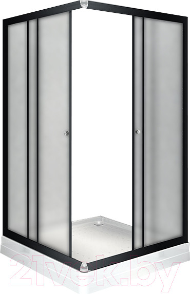 Изображение товара Душевой уголок Radomir 100x110 R / 1-03-6-2-0-1231 (матовое стекло)