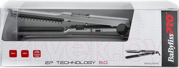 Изображение товара Выпрямитель для волос BaByliss Pro EP Technology 5.0 Silken Touch BAB2670EPE