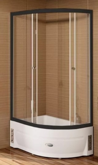 Изображение товара Душевой уголок Radomir 120x80 L / 1-03-6-1-0-0090 (прозрачное стекло)