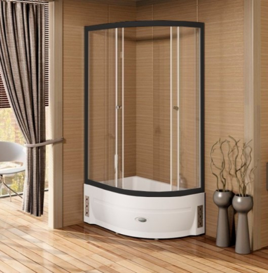 Изображение товара Душевой уголок Radomir 120x80 L / 1-03-6-1-0-0090 (прозрачное стекло)