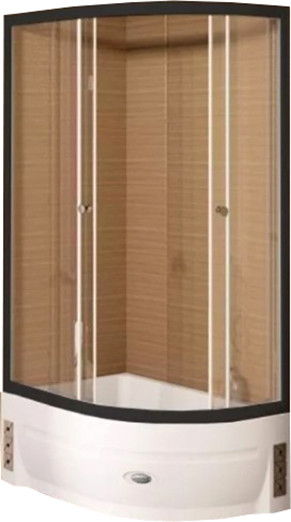Изображение товара Душевой уголок Radomir 120x80 L / 1-03-6-1-0-0090 (прозрачное стекло)