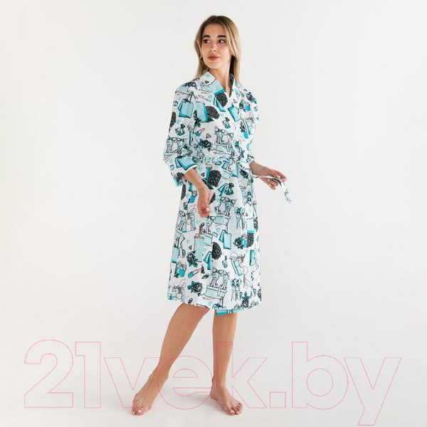 Изображение товара Халат Этель Mint Mood / 5928232 (р.42-44)