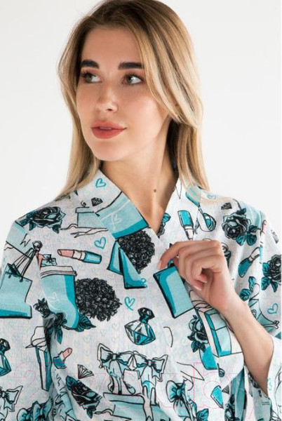 Изображение товара Халат Этель Mint Mood / 5928232 (р.42-44)