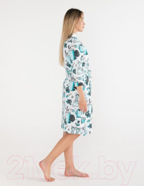 Изображение товара Халат Этель Mint Mood / 5928232 (р.42-44)