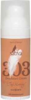 Изображение товара Дезодорант-крем Sativa Чайное утро №303 (50мл)