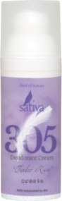 Изображение товара Дезодорант-крем Sativa Теплый дождь №305  (50мл)