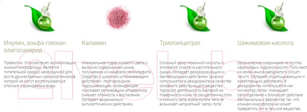 Изображение товара Дезодорант-крем Sativa Цитрусовые стихи №306 (50мл)
